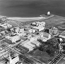 aerial view of the institute