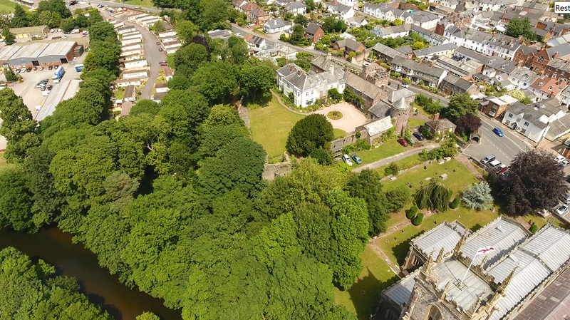 File:TivertonCastle AerialPanorama.png