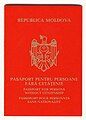 Moldovan Without Citizenship passport 1995