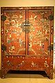 Red Lacquer Wardrobes Inlaid with Various Treasures, Ming dynasty