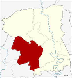 District location in Nakhon Pathom province