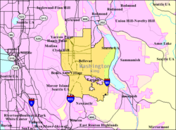 U.S. Census map