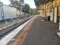 Southbound view from Platform 1, June 2024