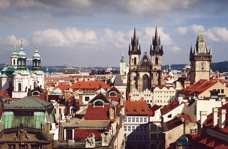 File:Prague from Klementinum.jpg