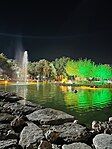 Rafi garden at night