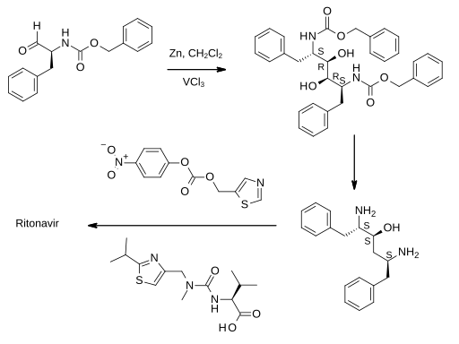 File:Ritonavir synthesis.svg