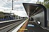 Southbound view from platform 1 at Southland facing towards platform 2