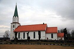 View of the local Våle Church