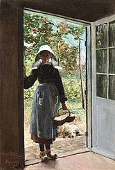 Breton Woman Standing on a Doorstep, 1889, National Museum in Wrocław