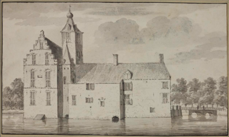 Another view by Cornelis Pronk (1753)