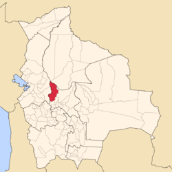 Municipality in Cochabamba Department, Bolivia