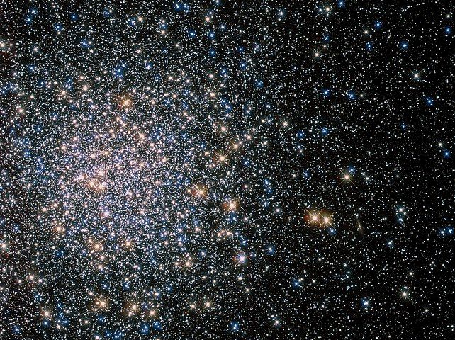 At 13 billion years old Messier 5 is incredibly old, dating back to close to the beginning of the Universe, which is some 13.8 billion years of age, and also one of the biggest clusters known