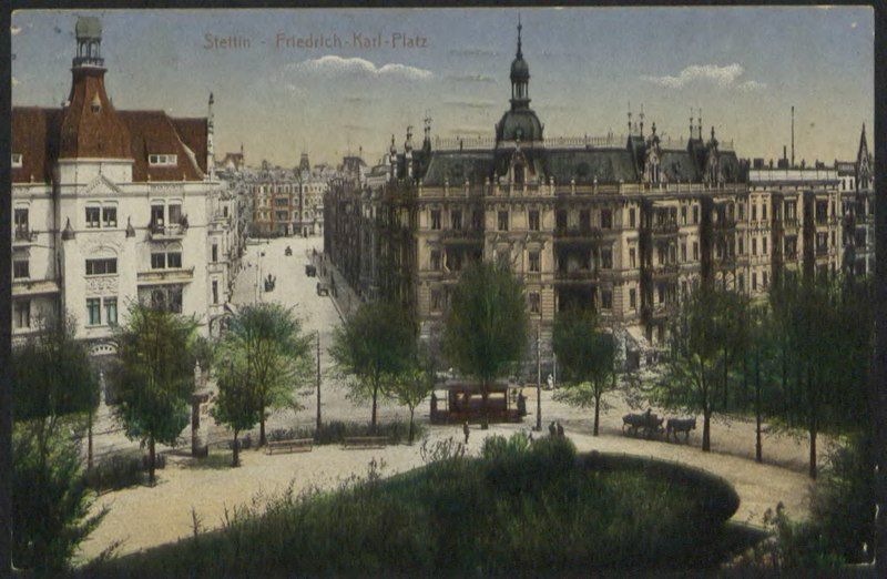 File:Friedrich-Karl-Platz in Stettin.djvu