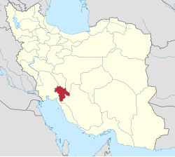 Location of Kohgiluyeh and Boyer-Ahmad province in Iran