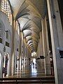 One of the church's side aisles