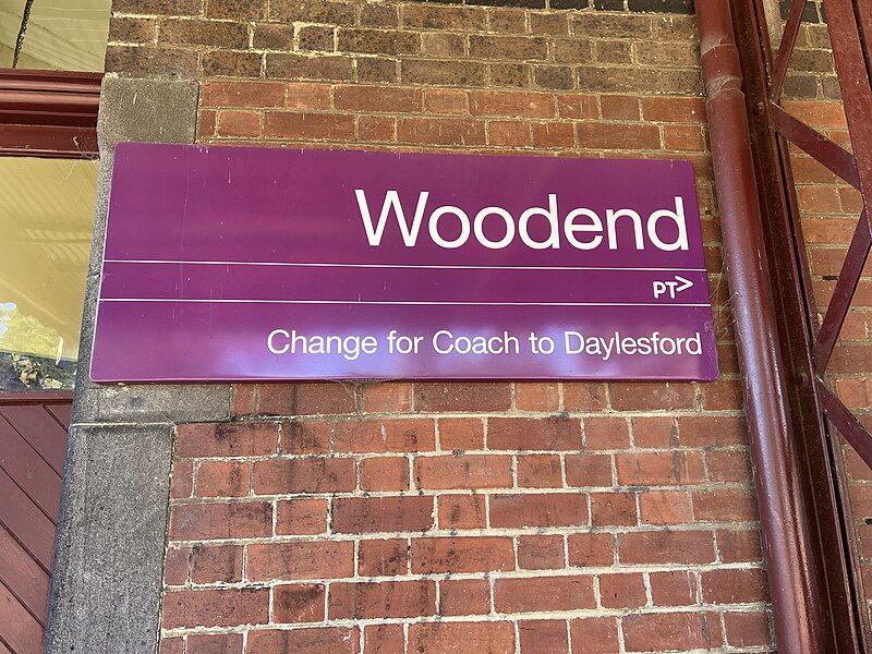 File:Woodend station signage.jpg