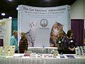 CFA booth at the 2008 International Cat Show.