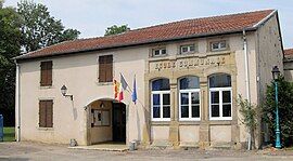 The town hall in Frenelle-la-Grande