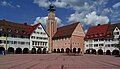 Market Square in Freudenstadt, Baden-Württemberg, 1950