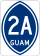 Guam Highway 2A marker