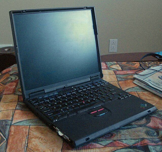 File:IBM ThinkPad Laptop.JPG