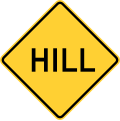 W7-1a Hill ahead