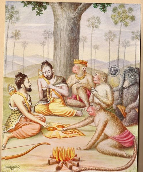 File:Rama Meets Sugreeva.jpg