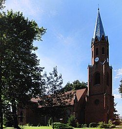 Virgin Mary Queen of Poland church in Rudzienice