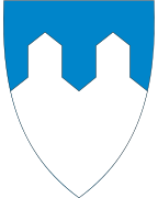 Coat of arms of Søgne Municipality (1985-2019)