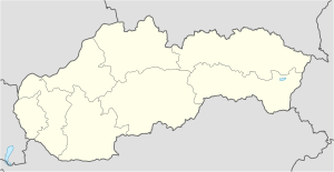 Kysak is located in Slovakia