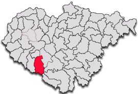 Location in Sălaj County