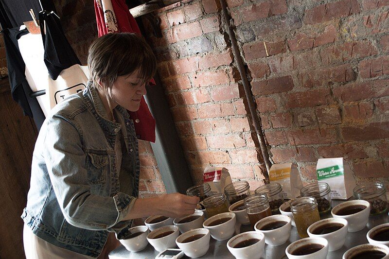 File:Coffee Cupping-2.jpg