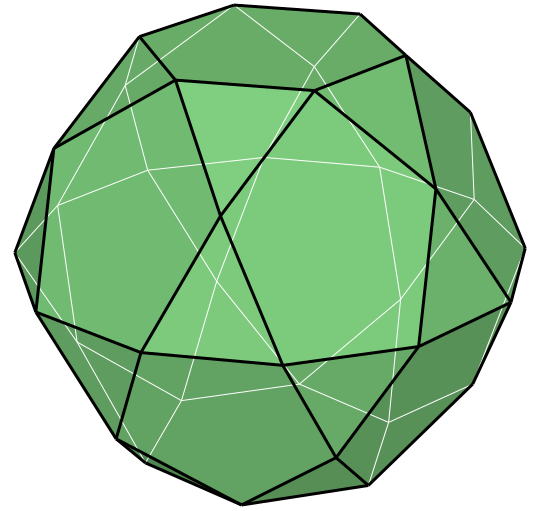 File:Green hexagonal gyrobirotunda.svg