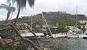 Damage on Grenada from Hurricane Ivan