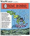 Extreme ironing