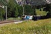 RhB train near Preda, Graubunden, Switzerland, 2003-06-22