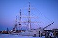 The Suomen Joutsen museum ship.