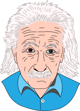 File:Albert Einstein.svg