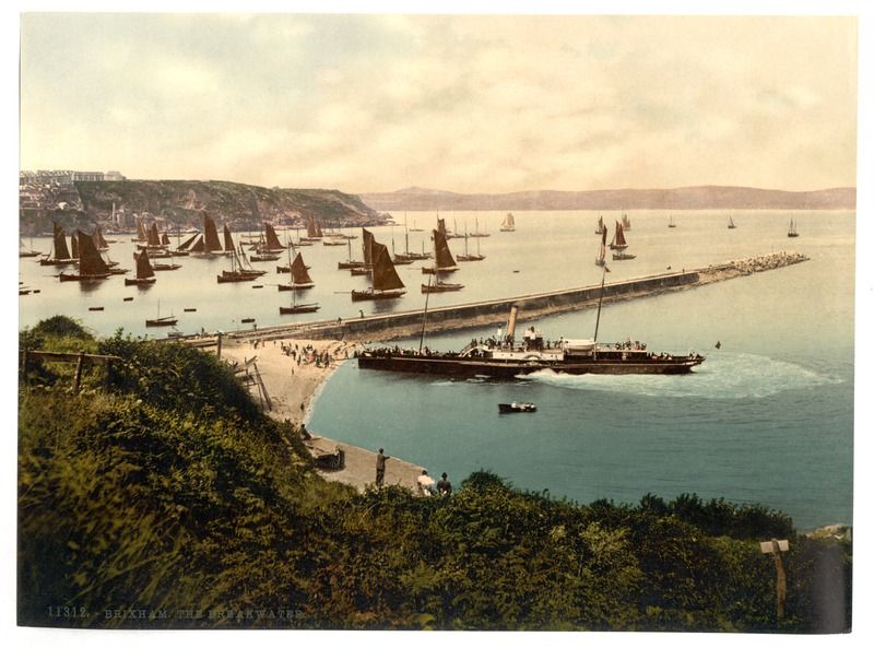 File:Breakwater, Brixham, England-LCCN2002696429.tif