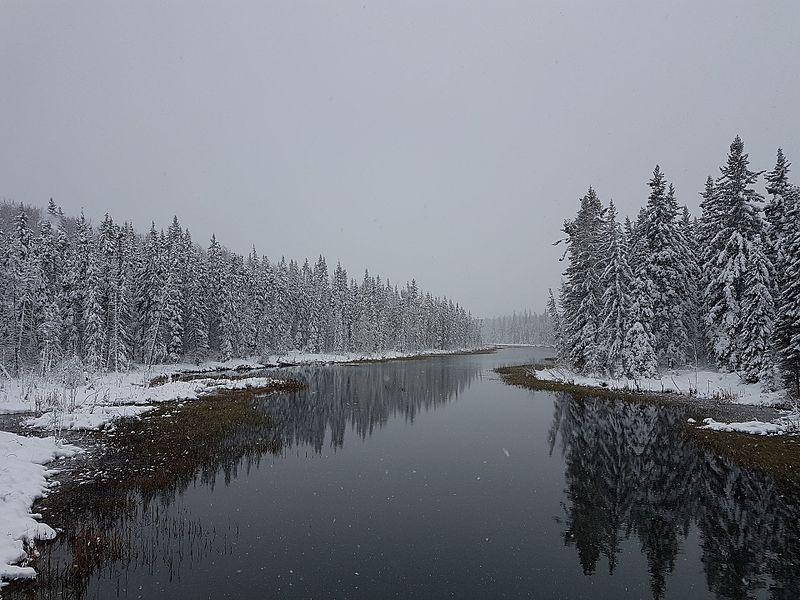 File:First Snow Waskesiu.jpg