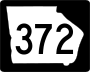 State Route 372 marker