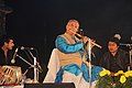 Pandit Hariprasad Chaurasia playing the bansuri