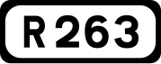 R263 road shield}}