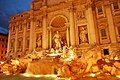 The Trevi Fountain in Rome