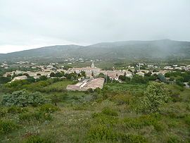 A general view of Saint-Remèze