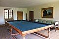 The billiards room