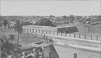 Windcatchers in Khartoum, Sudan