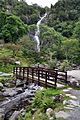 The bridge and falls