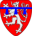 Coat of arms of the Belgian municipality of Laroche en Ardenne.