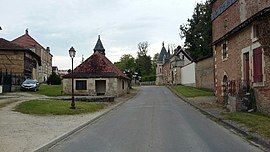 The centre of Laneuville-à-Rémy